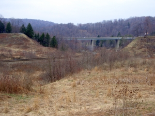 Looking Through the Old South Fork Dam