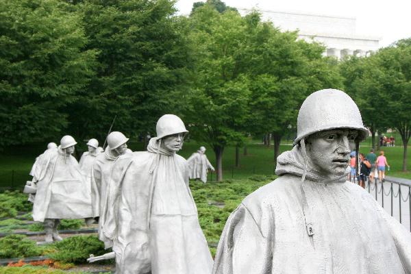 Korean War Soldier Statues