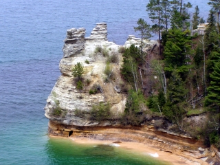 Miners Castle at Pictured Rocks