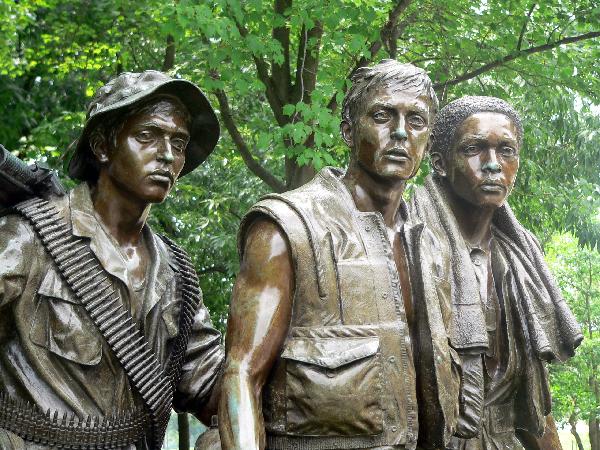 Vietnam War Soldier Statues