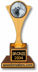 2004 Bronze Award from AA Webmasters