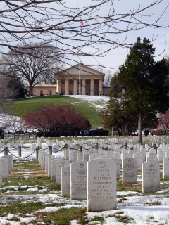 Robert E Lee Mansion : Arlington House The Robert E Lee Memorial And Arlington National Cemetery Usa C2c Com