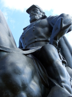 Steroid Stonewall Statue