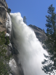 Nevada Falls at Full Blast