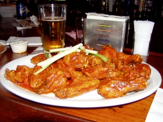 Authentic Buffalo Wings.